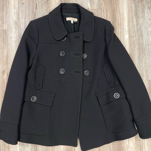See By Chloe Jackets & Blazers - See by Chloe Women's Double-Breasted Black Jacket
